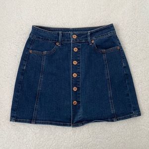 American Eagle Blue Jean Skirt